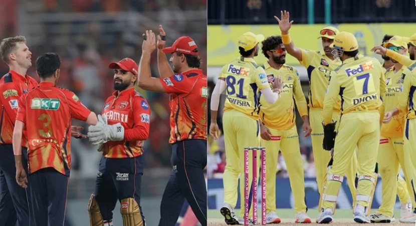 Punjab Kings vs Chennai Super Kings Timeline