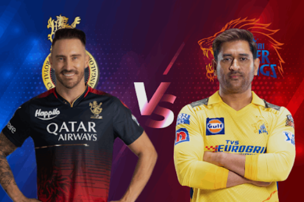 Royal Challengers Bengaluru Vs Chennai Super Kings Timeline