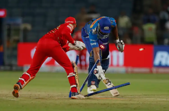 Mumbai Indians Vs Punjab Kings Timeline
