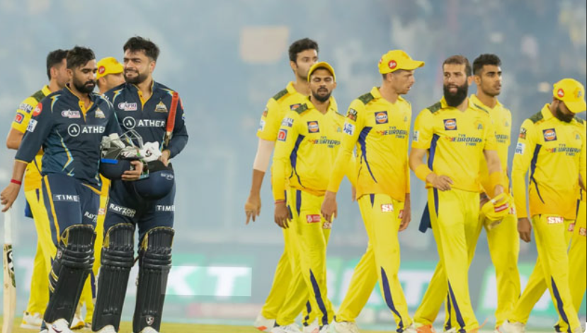 Gujarat Titans Vs Chennai Super Kings Timeline